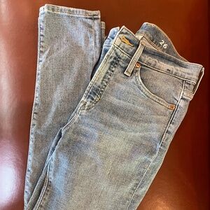 J Crew Toothpick Skinny Jeans